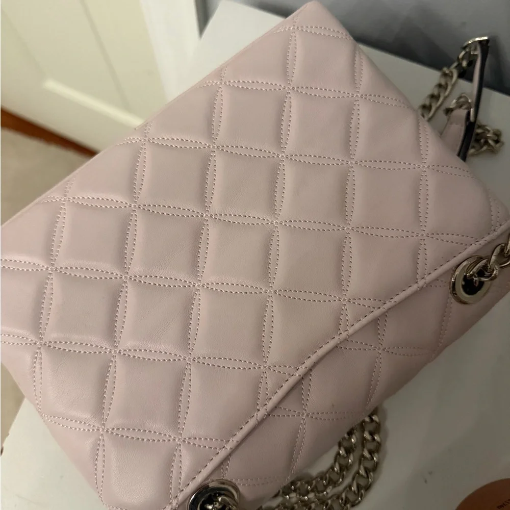 Kate Spade Blush Quilted Shoulder Bag - Picture 8 of 9